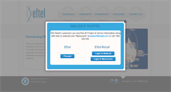 Desktop Screenshot of eftel.com